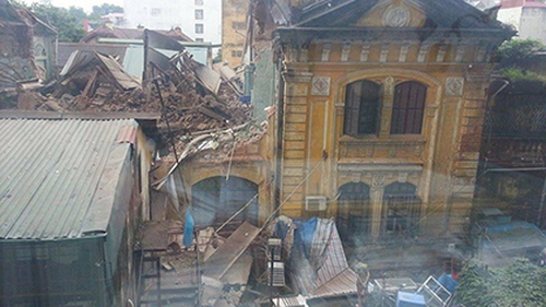 Vụ sập biệt thự cổ Hà Nội: Không chỉ biệt thự cũ, nhà phố cổ cũng báo động về an toàn